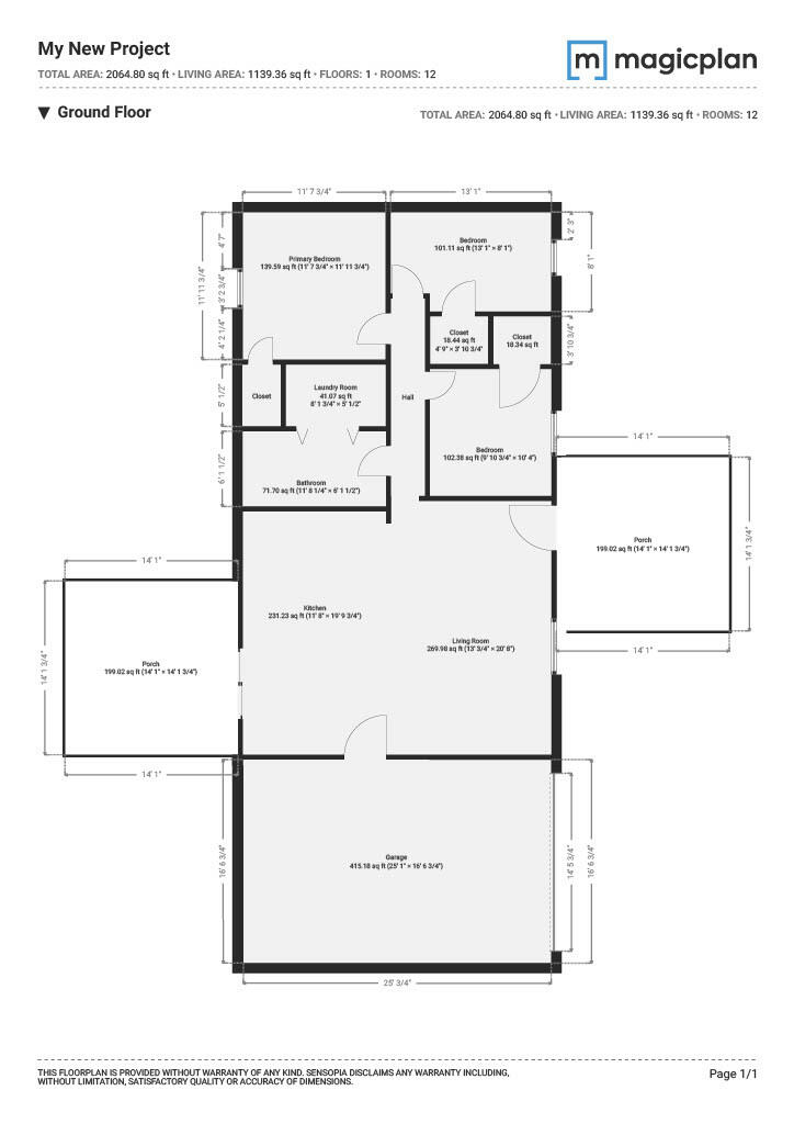 688 Cherry Road Twin Lake, MI 49457 - Photo 29 of 29 floorplan