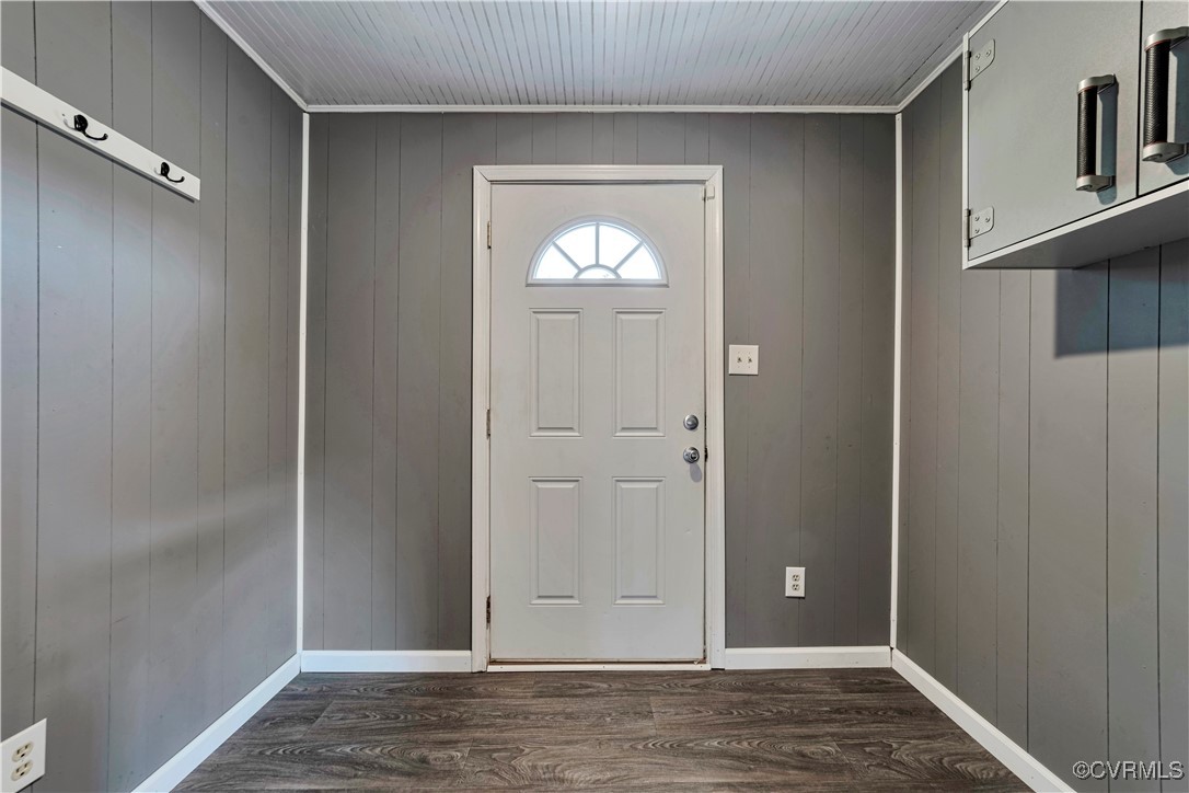 4305 Lakeview Road Petersburg, VA 23803 - Photo 37 of 45 Rear entryway featuring dark wood finished floors