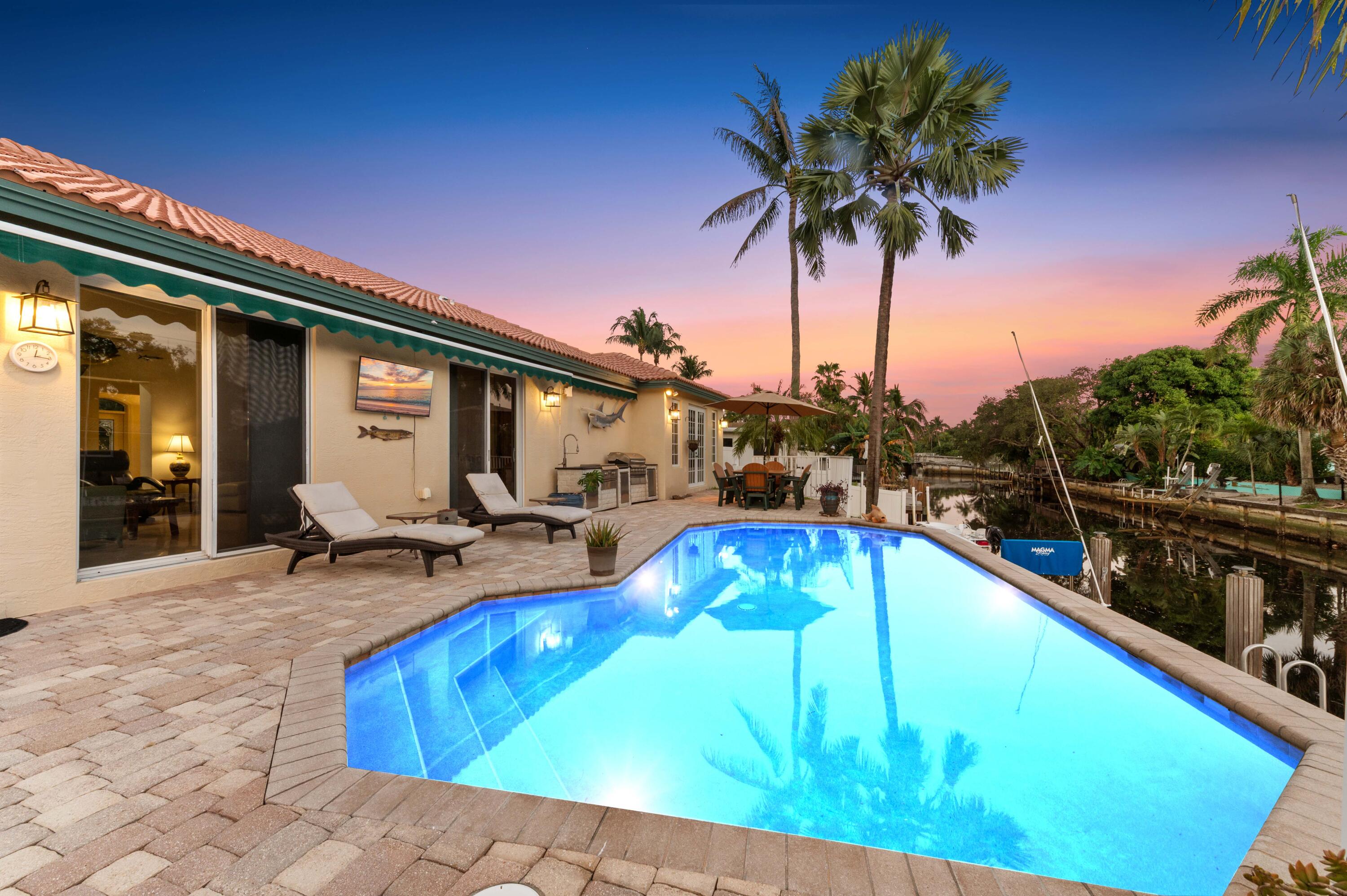 746 West Palmetto Park Road Boca Raton, FL 33486 - Photo 56 of 60 Twilight shot