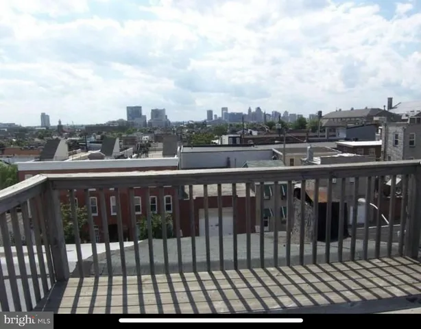 a view of balcony and deck