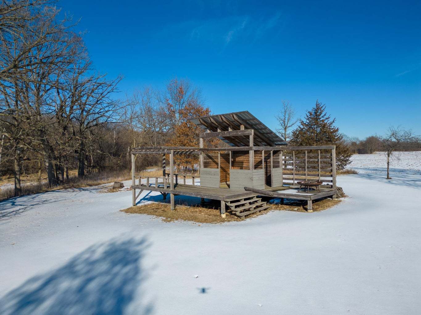 4901 Maple Road East Troy, WI 53120 - Photo 18 of 34 a view of a park with iron fence