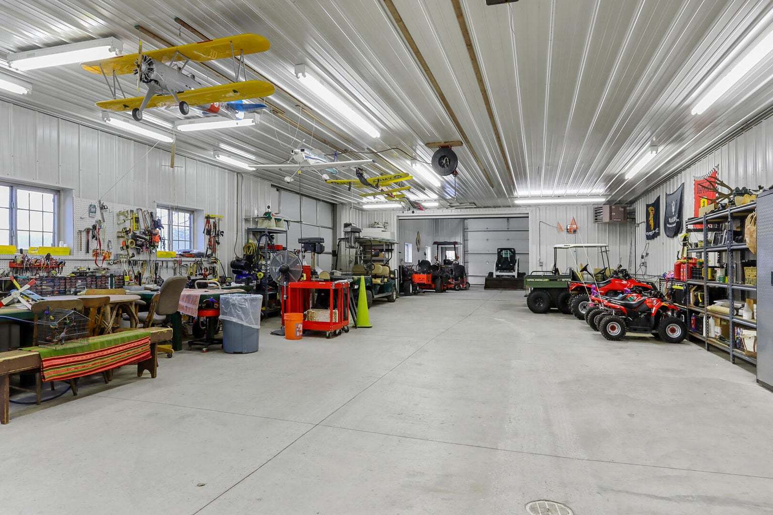 4901 Maple Road East Troy, WI 53120 - Photo 20 of 34 a view of a garage with storage