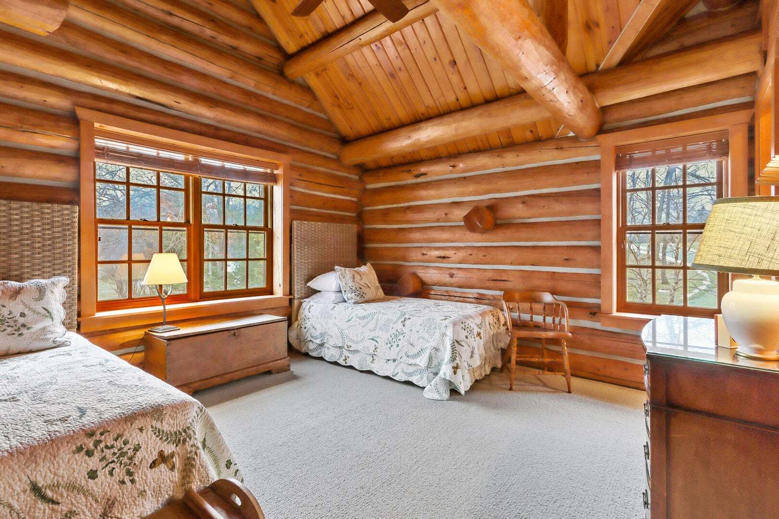 4901 Maple Road East Troy, WI 53120 - Photo 8 of 34 a bed room with a bed and a chair