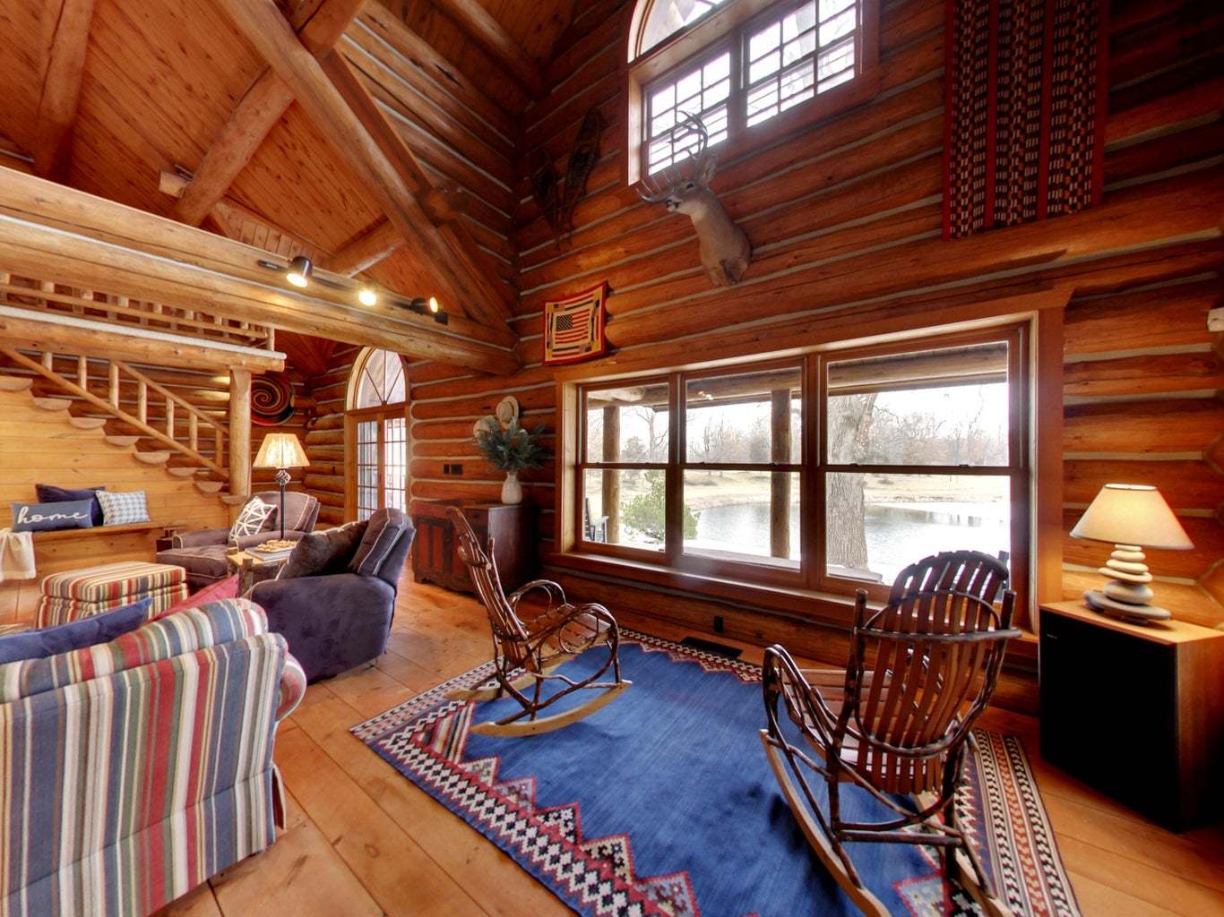 4901 Maple Road East Troy, WI 53120 - Photo 10 of 34 a view of balcony with couch