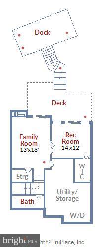 11092 Thrush Ridge Road Reston, VA 20191 - Photo 27 of 29 Lower Level Floor Plans