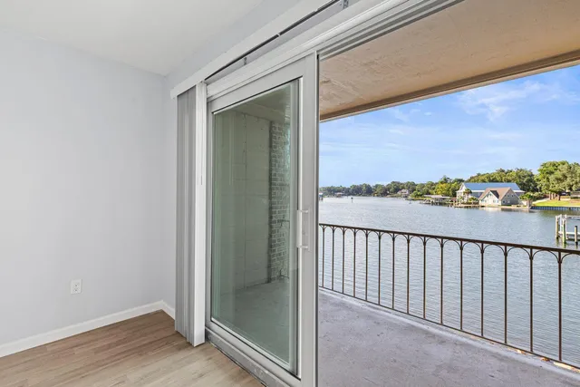 a city view from a balcony