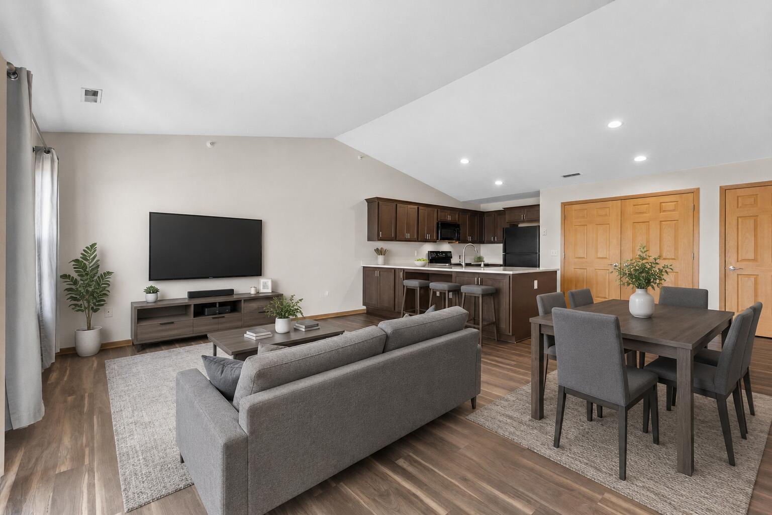 6746 100th Place, Unit E Pleasant Prairie, WI 53158 - Photo 5 of 21 Sample furniture Layout
