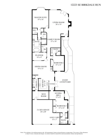 $1,995,000 | 12223 Southeast Birkdale Run, Jupiter, FL 33469