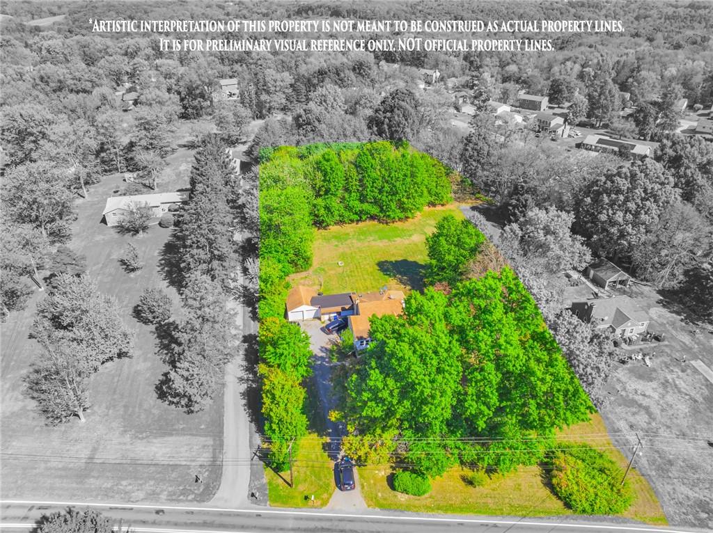 3430 37th St Extension Beaver Falls, PA 15010 - Photo 25 of 31 a view of a garden with a fountain
