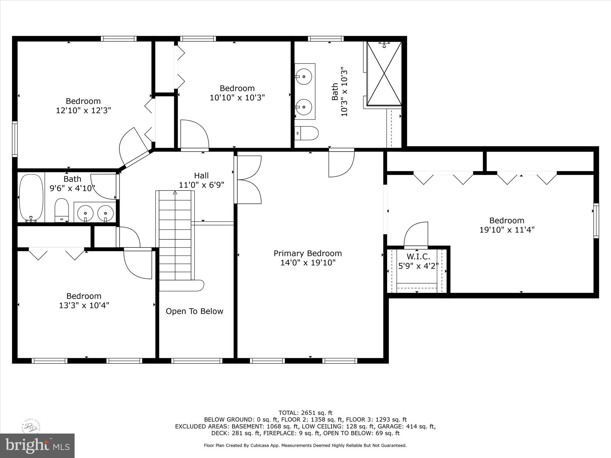 4 Knights Crossing Newark, DE 19713 - Photo 52 of 52 2nd level floorplan