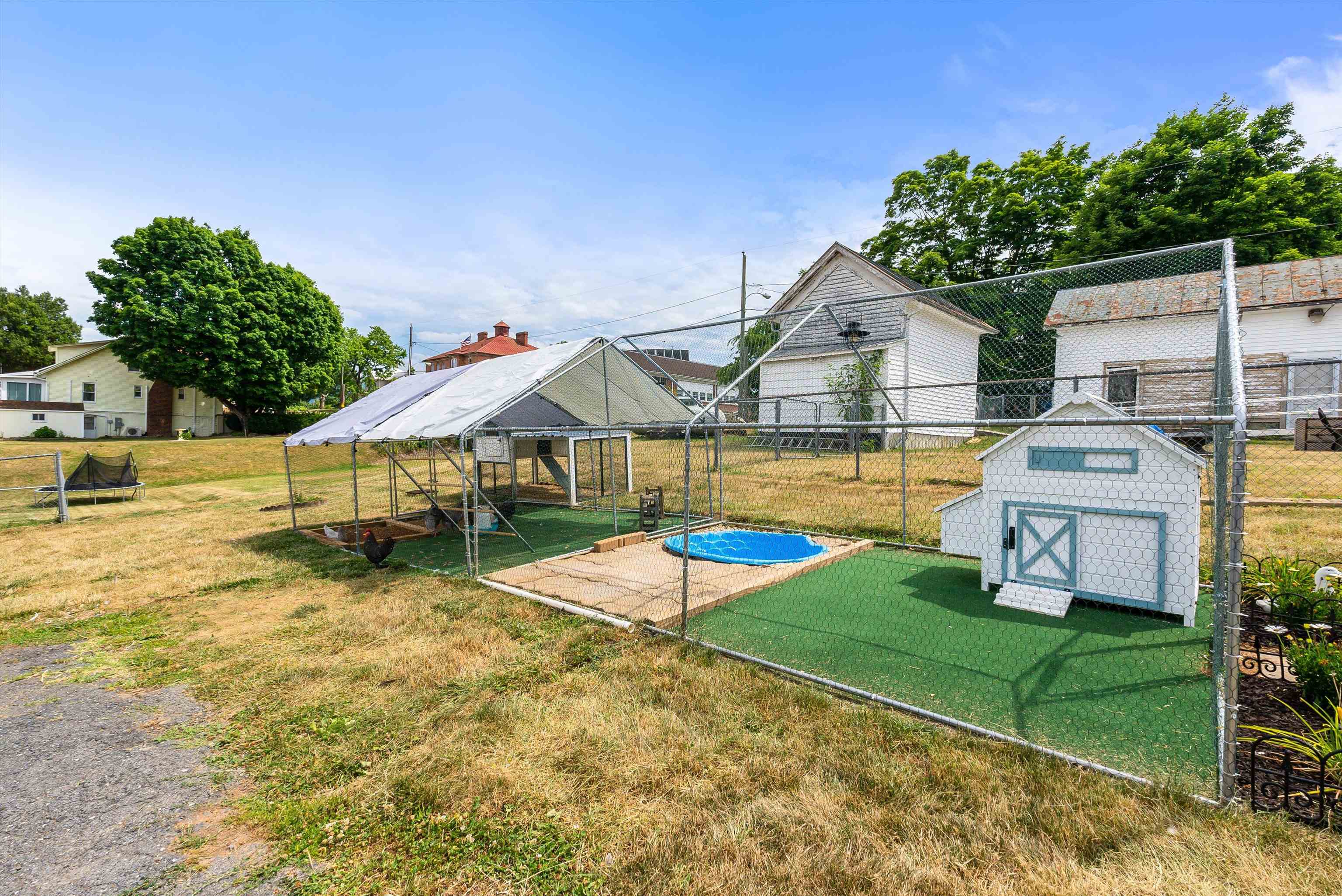 76 Main Street Greenville, VA 24440 - Photo 39 of 50 a view of a house with swimming pool and yard