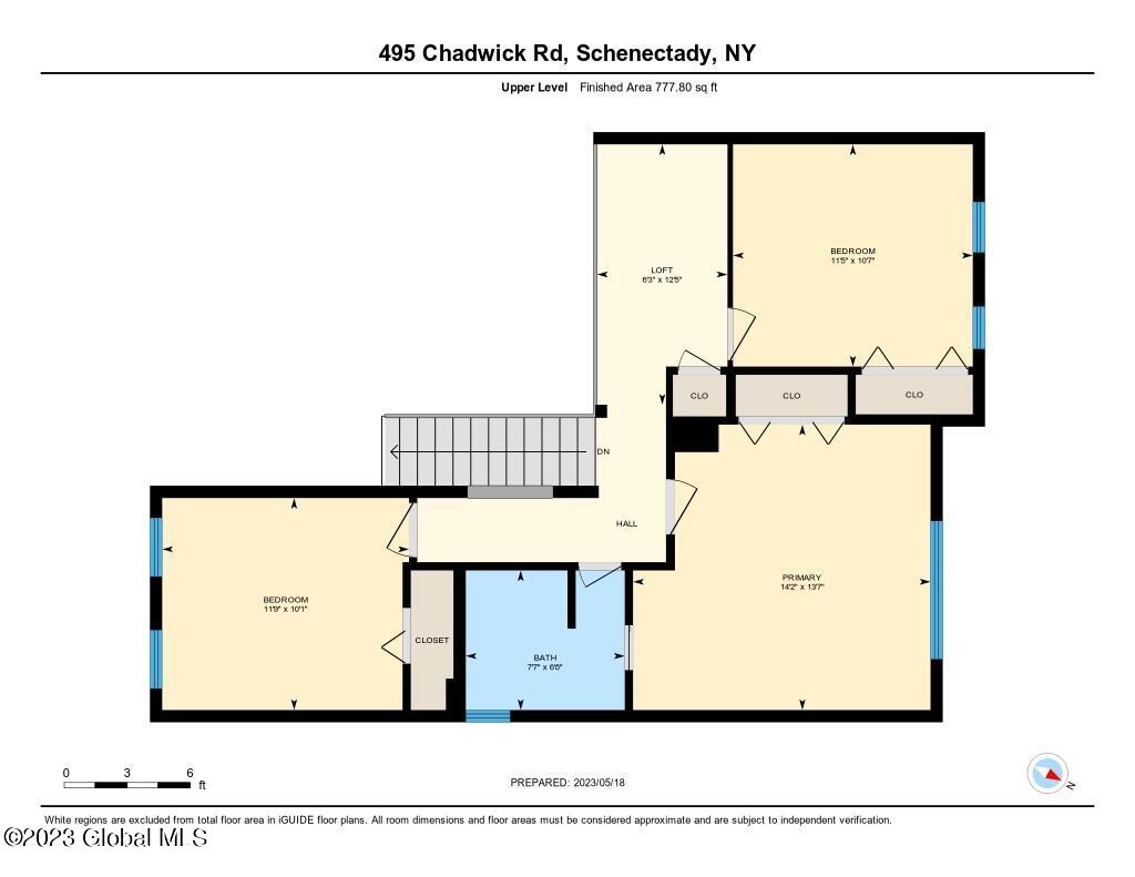 495 Chadwick Road Schenectady, NY 12304 - Photo 24 of 25 Floor Plan - Upper Level
