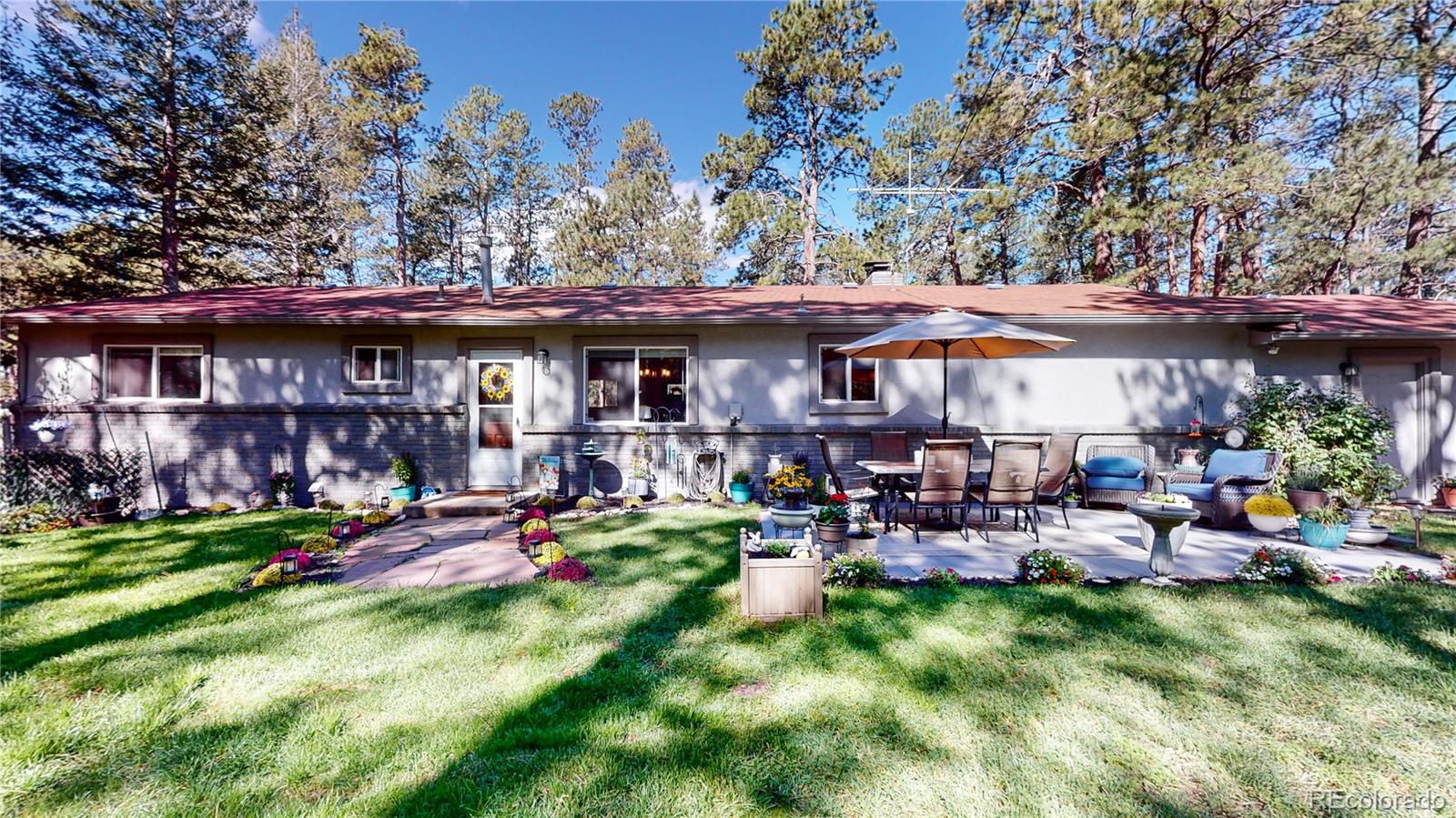 8020 Cyprus Road Colorado Springs, CO 80908 - Photo 33 of 42 a view of outdoor space yard and patio