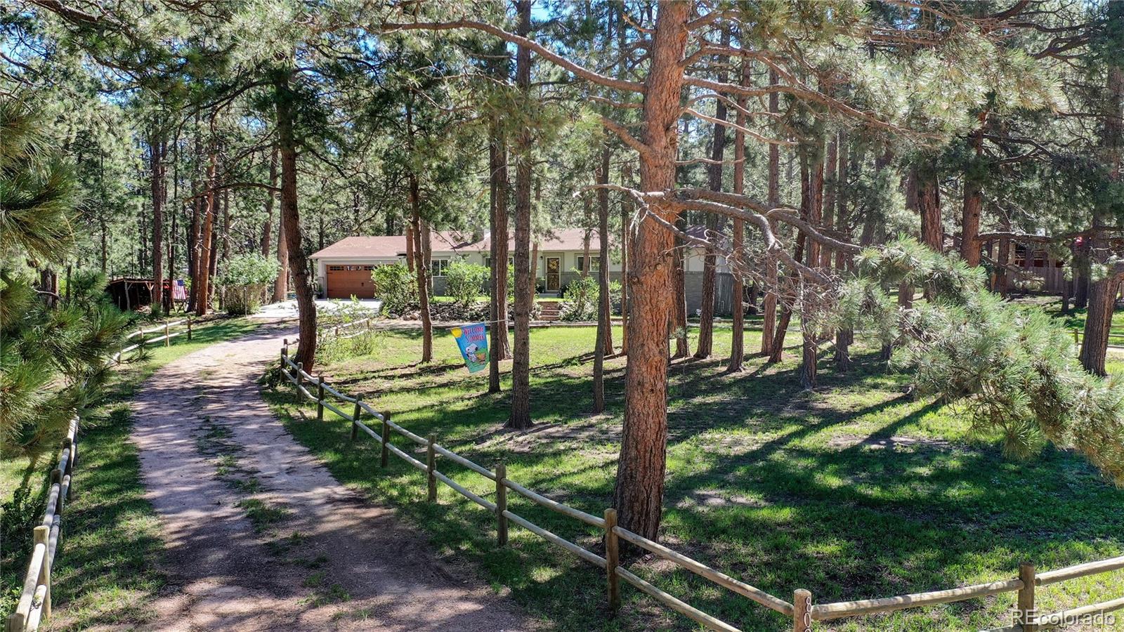 8020 Cyprus Road Colorado Springs, CO 80908 - Photo 39 of 42 a view of a bench in a garden