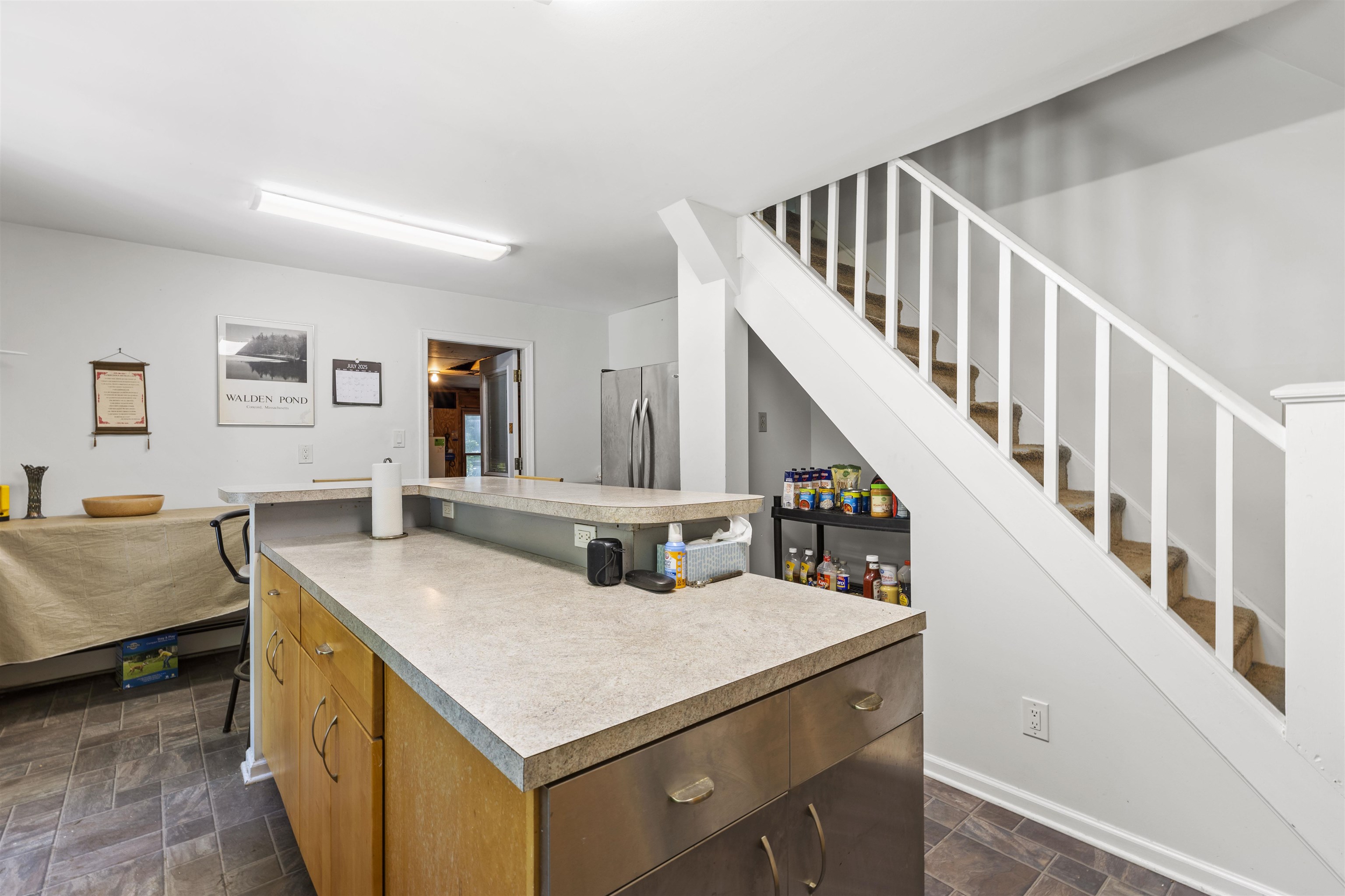 271 Hands Mill Road Belleplain, NJ 08270 - Photo 19 of 50 a view of kitchen and wooden floor