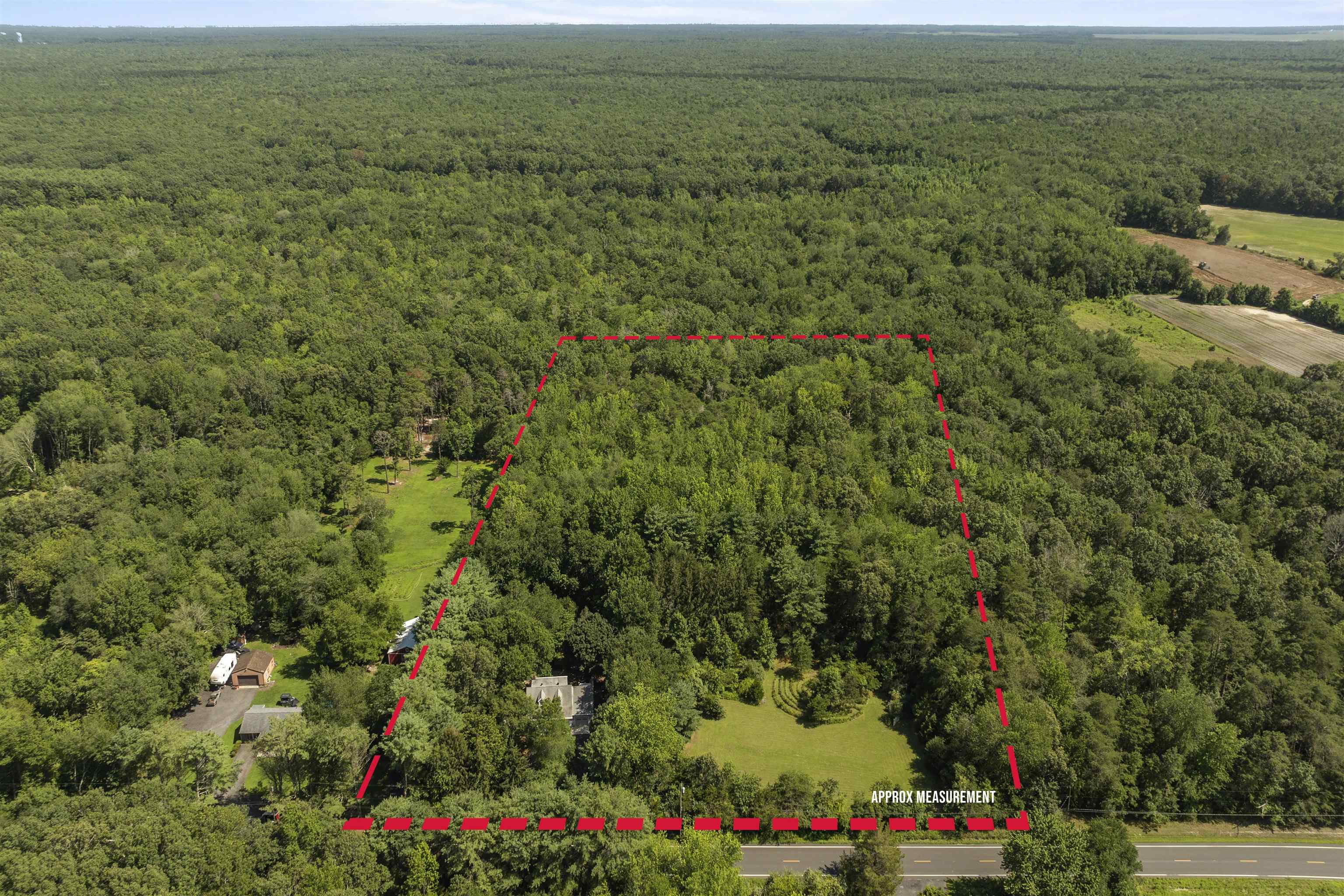 271 Hands Mill Road Belleplain, NJ 08270 - Photo 3 of 50 a view of a garden with an outdoor space