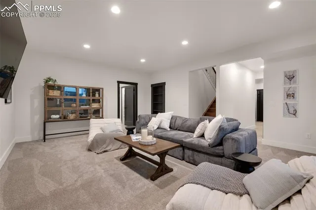 a bathroom with a sink a vanity and mirror