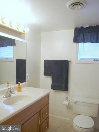 1912 Wilson Road White Hall, MD 21161 - Photo 3 of 29 a bathroom with a sink a toilet and a mirror
