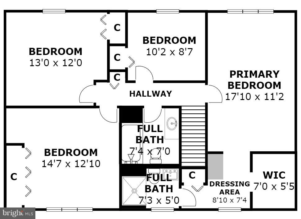 8843 Woodlawn Way Springfield, VA 22153 - Photo 44 of 45 Upper Level