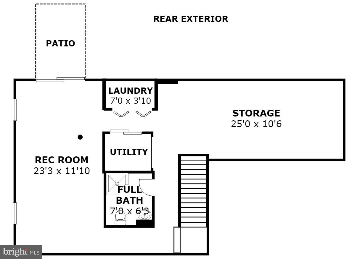 8843 Woodlawn Way Springfield, VA 22153 - Photo 45 of 45 Lower Level