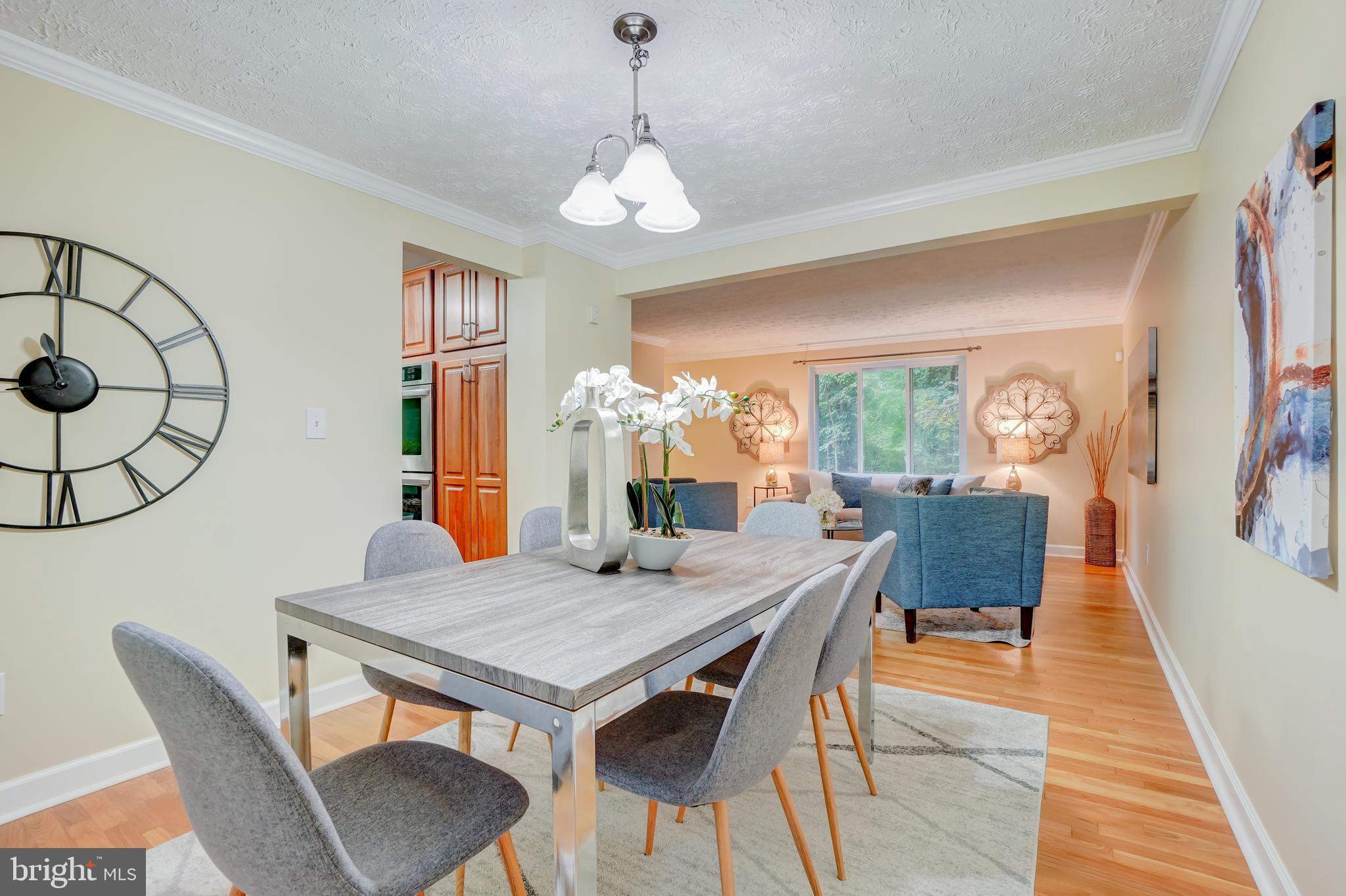 8843 Woodlawn Way Springfield, VA 22153 - Photo 10 of 45 Fantastic Flow from Kitchen to Dining to Living