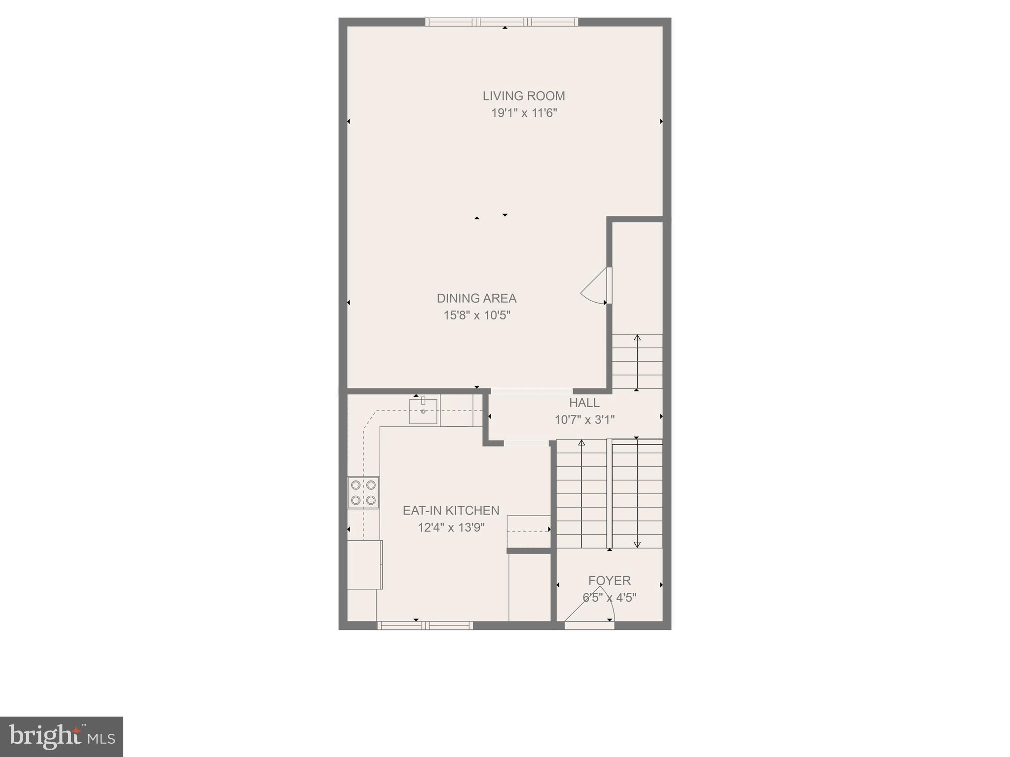 14 Englefield Square Owings Mills, MD 21117 - Photo 29 of 32 Floor Plan: First Level