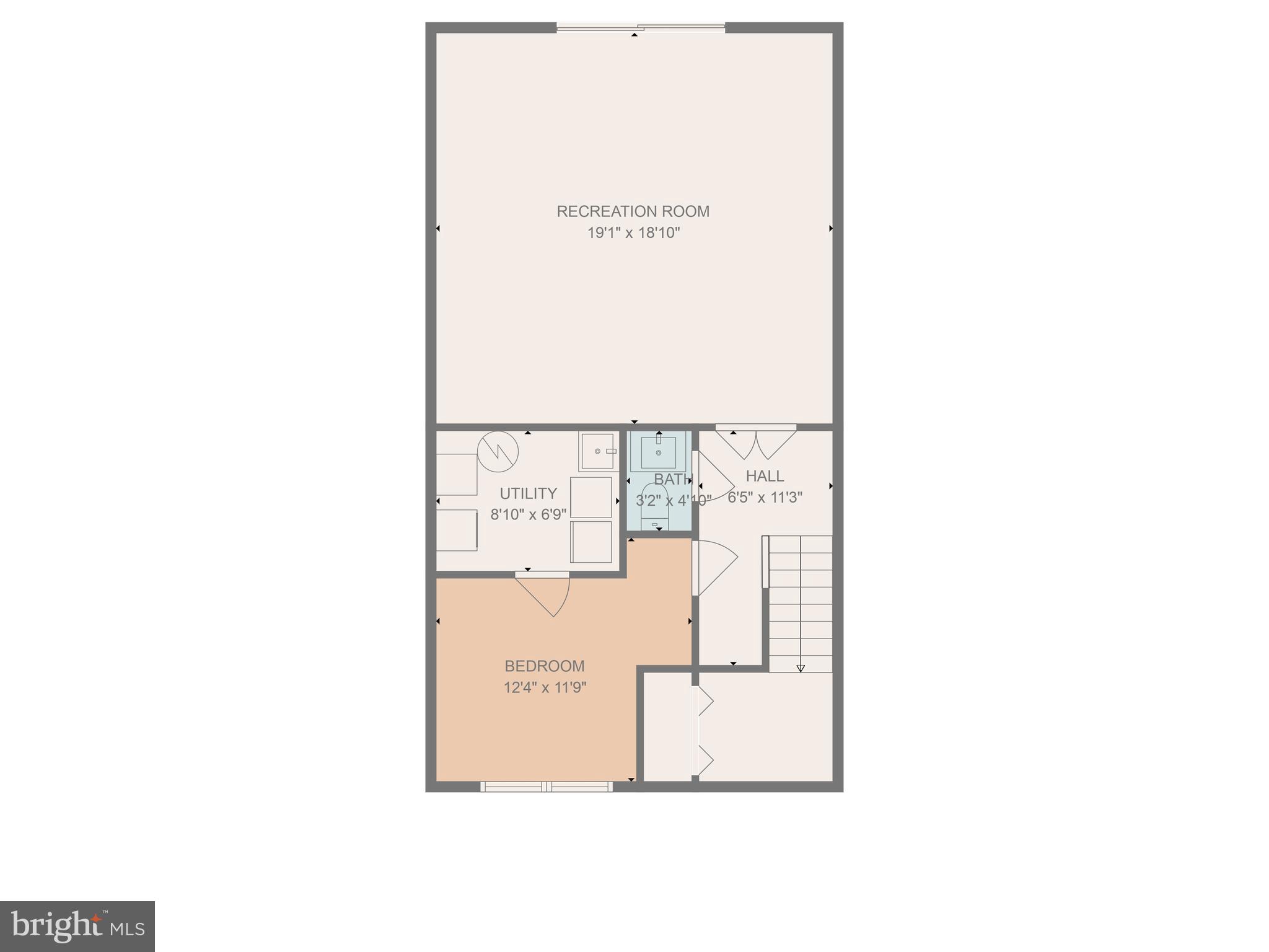 14 Englefield Square Owings Mills, MD 21117 - Photo 31 of 32 Floor Plan: Basement