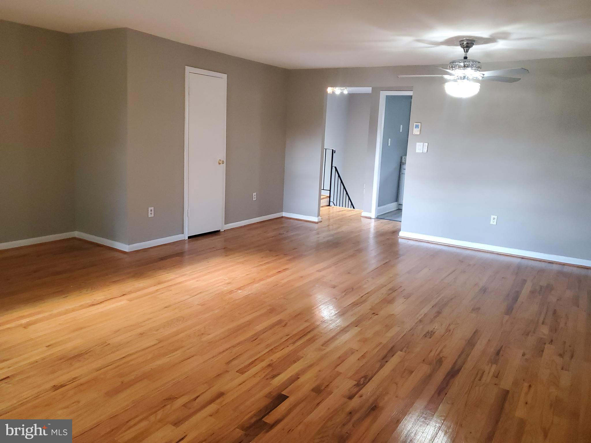 14 Englefield Square Owings Mills, MD 21117 - Photo 5 of 32 Living room/Dining room - Picture with new paint