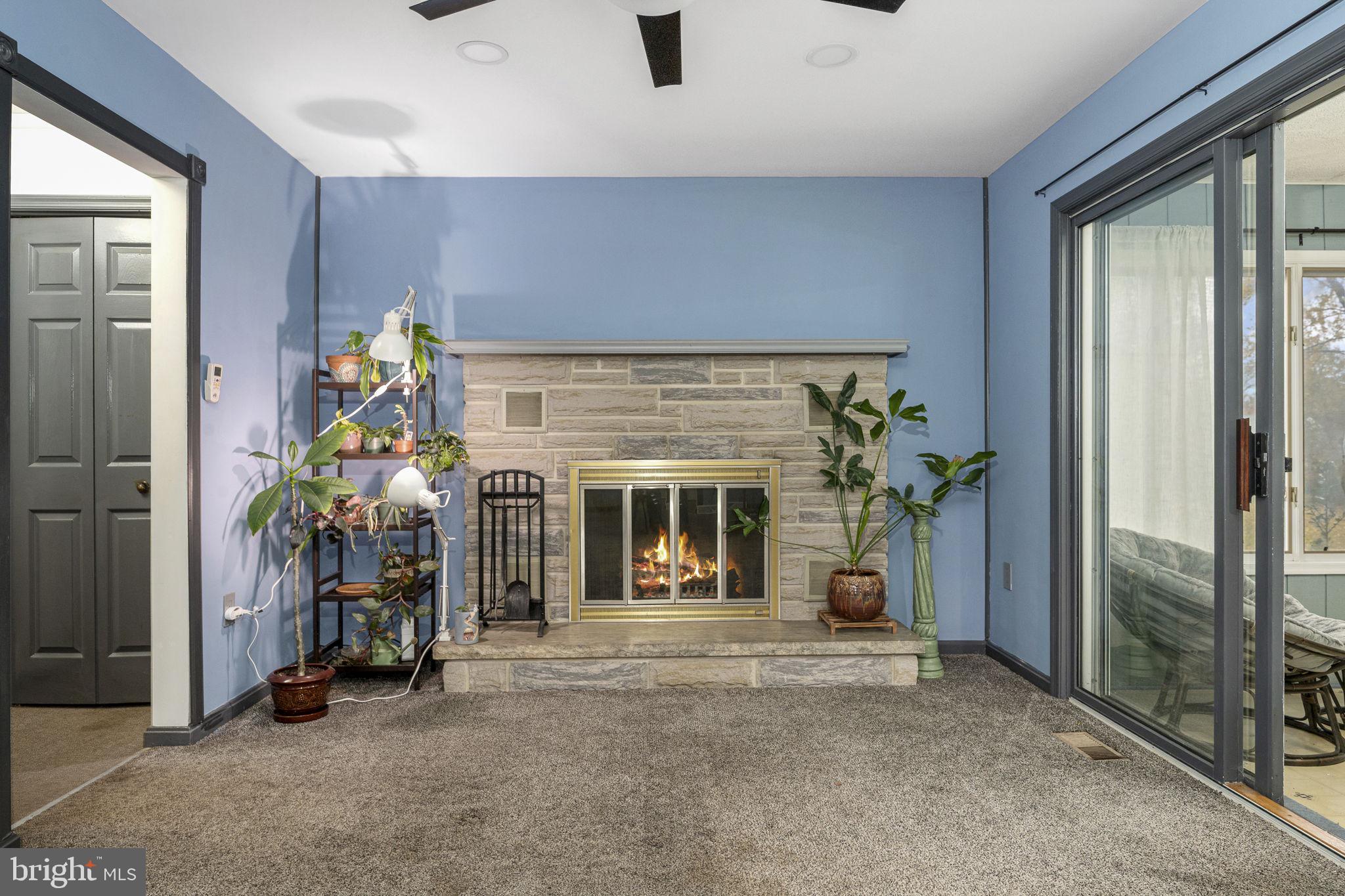 46 Green Acre Road Lititz, PA 17543 - Photo 6 of 44 a living room with furniture and a fireplace