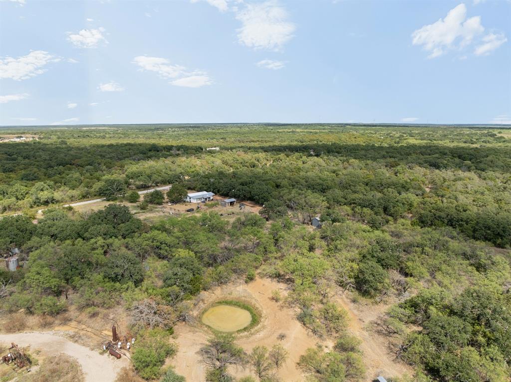 11097 County Road 137 Ranger, TX 76470 - Photo 38 of 40 Expansive wooded acreage featuring a visible structure, a water feature, and extensive tree coverage