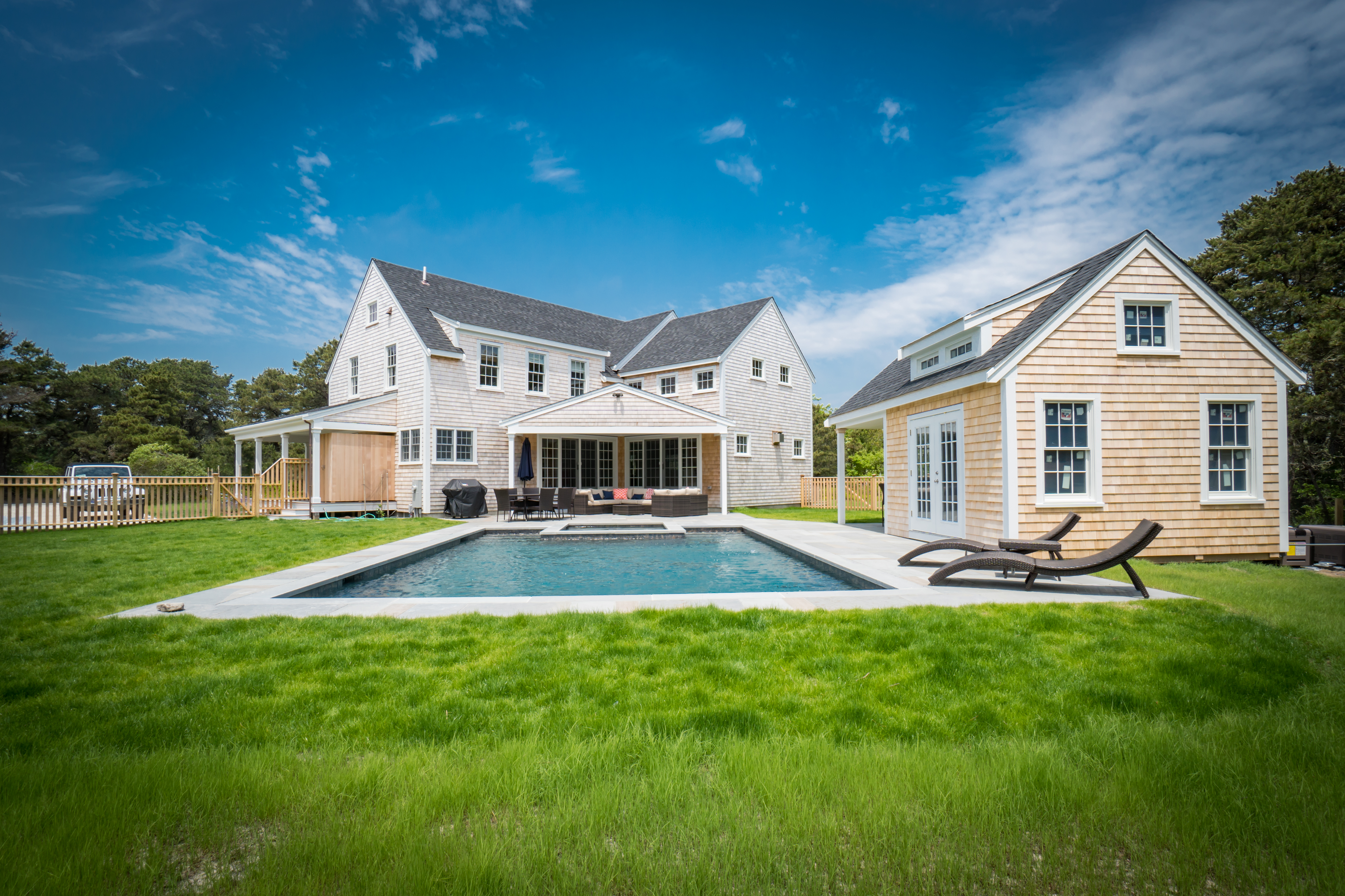 50 Lovers Lane Nantucket, MA 02554 - Photo 1 of 34 a view of a house with a big yard and sitting area