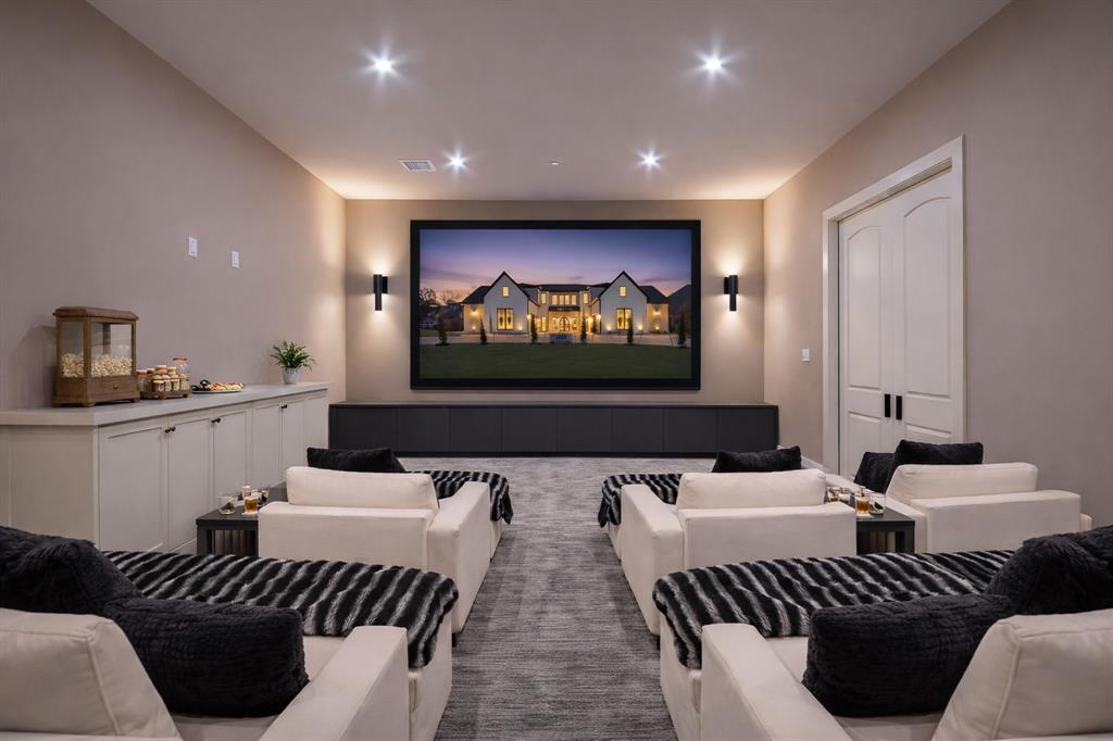 4222 Middleton Road Dallas, TX 75229 - Photo 30 of 40 a living room with furniture and a flat screen tv