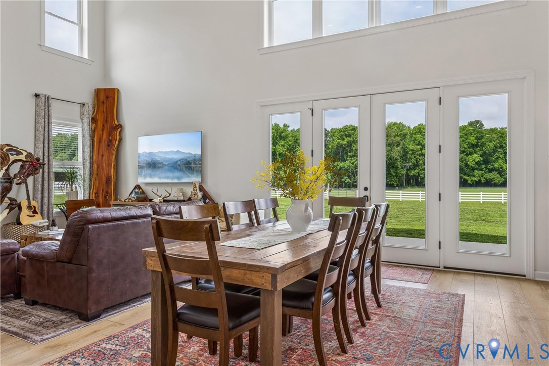 2016 Forge Road Toano, VA 23168 - Photo 47 of 99 Dining area featuring wood-finish flooring, a wood