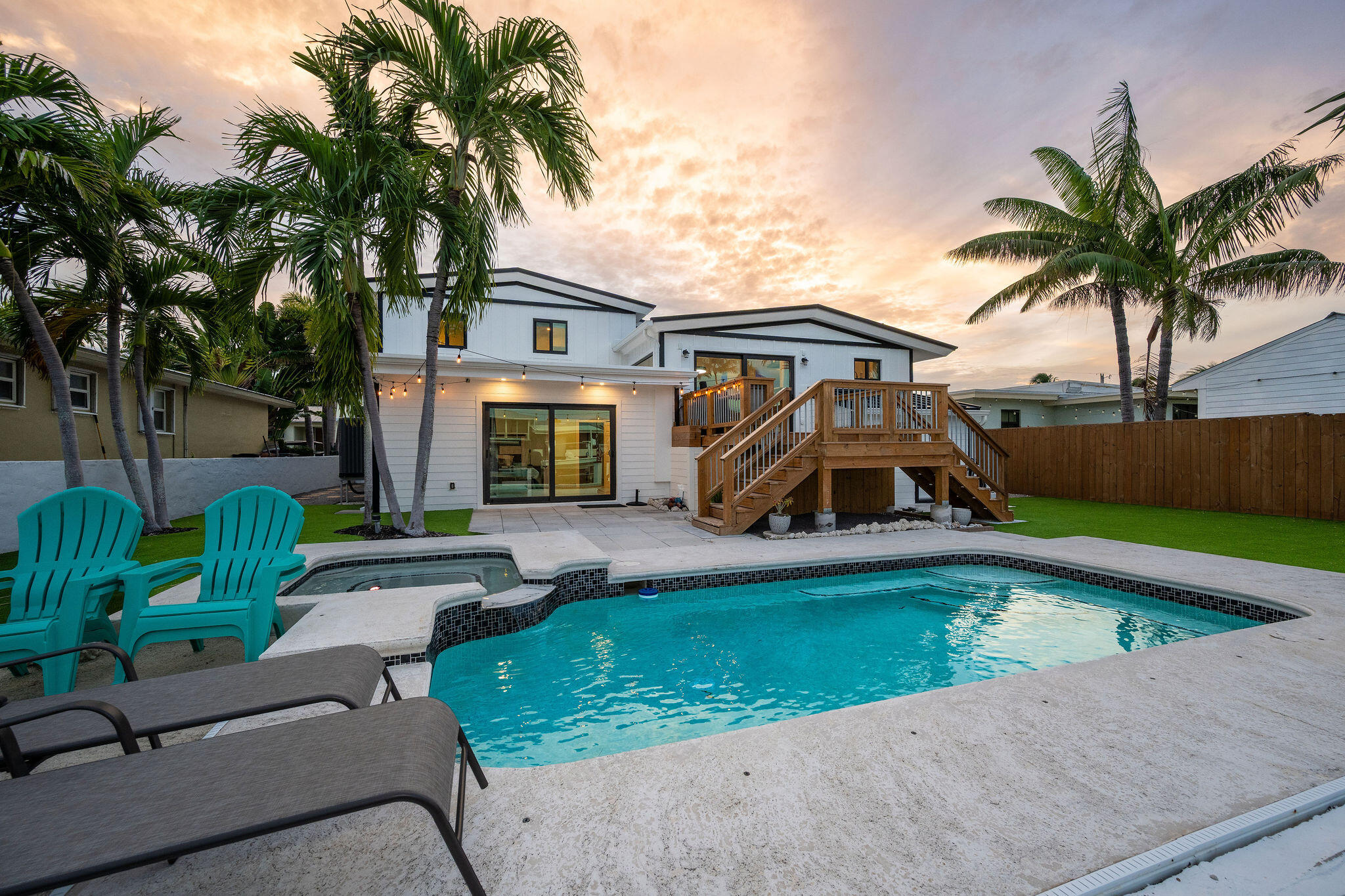 16 Azalea Drive Key Haven, FL 33040 - Photo 61 of 79 Twilight Pool