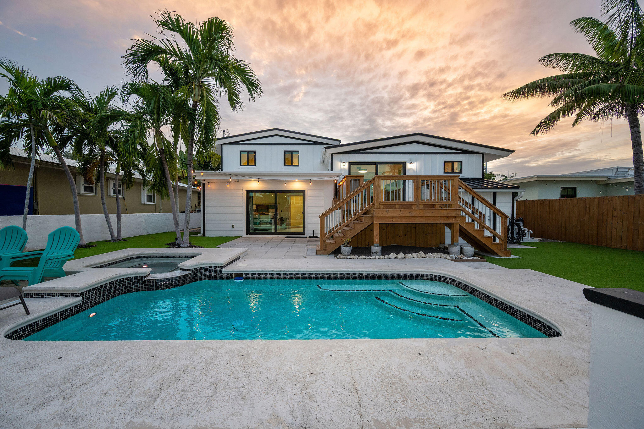 16 Azalea Drive Key Haven, FL 33040 - Photo 62 of 79 Twilight Pool