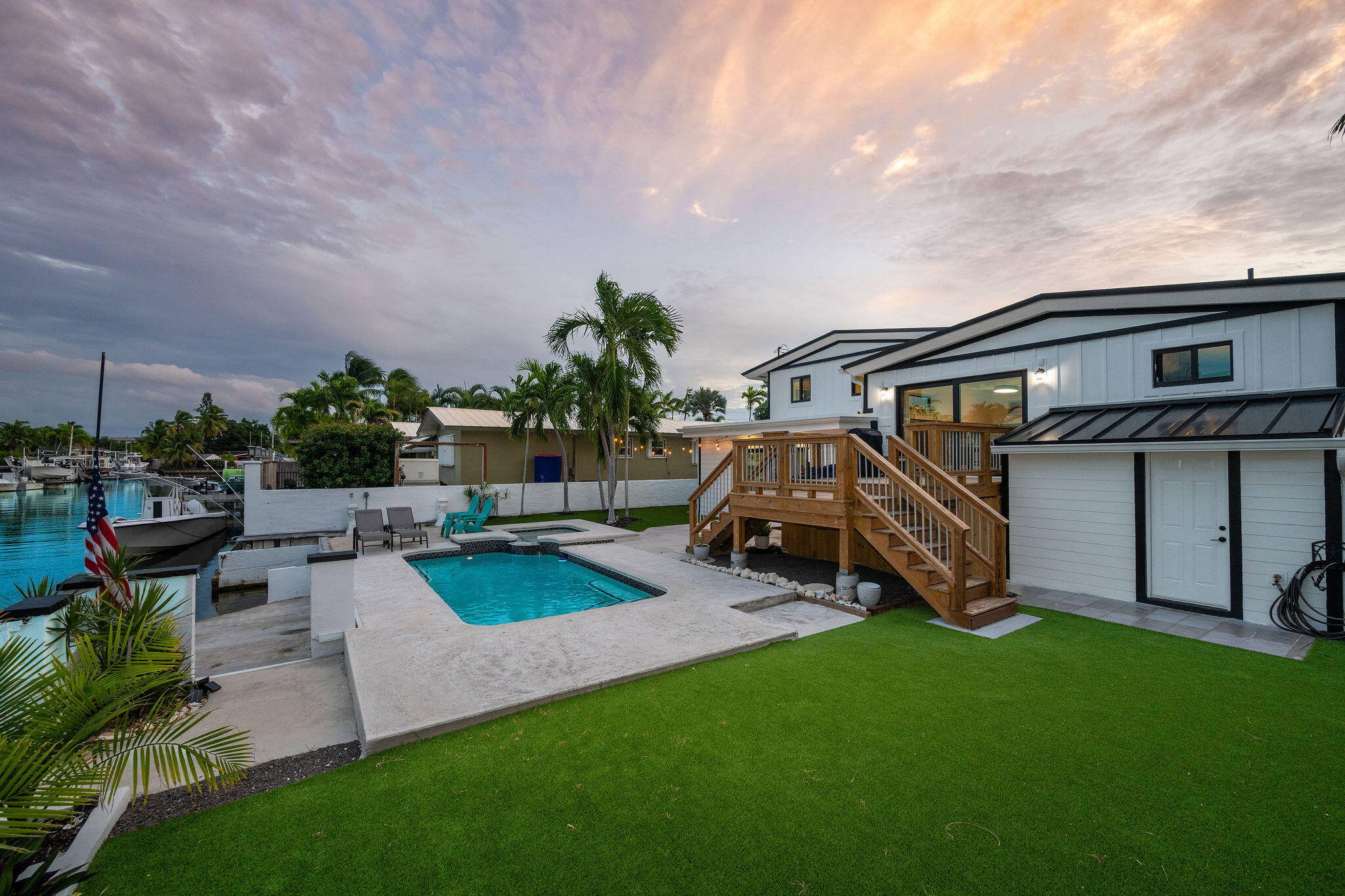 16 Azalea Drive Key Haven, FL 33040 - Photo 63 of 79 Twilight Pool