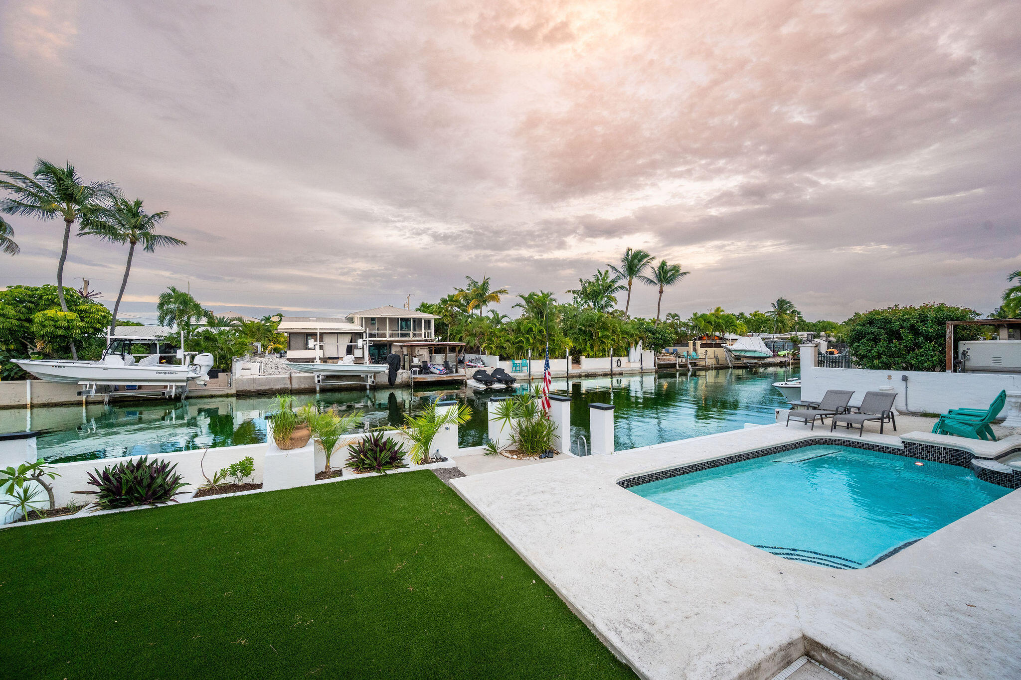 16 Azalea Drive Key Haven, FL 33040 - Photo 64 of 79 Twilight Pool