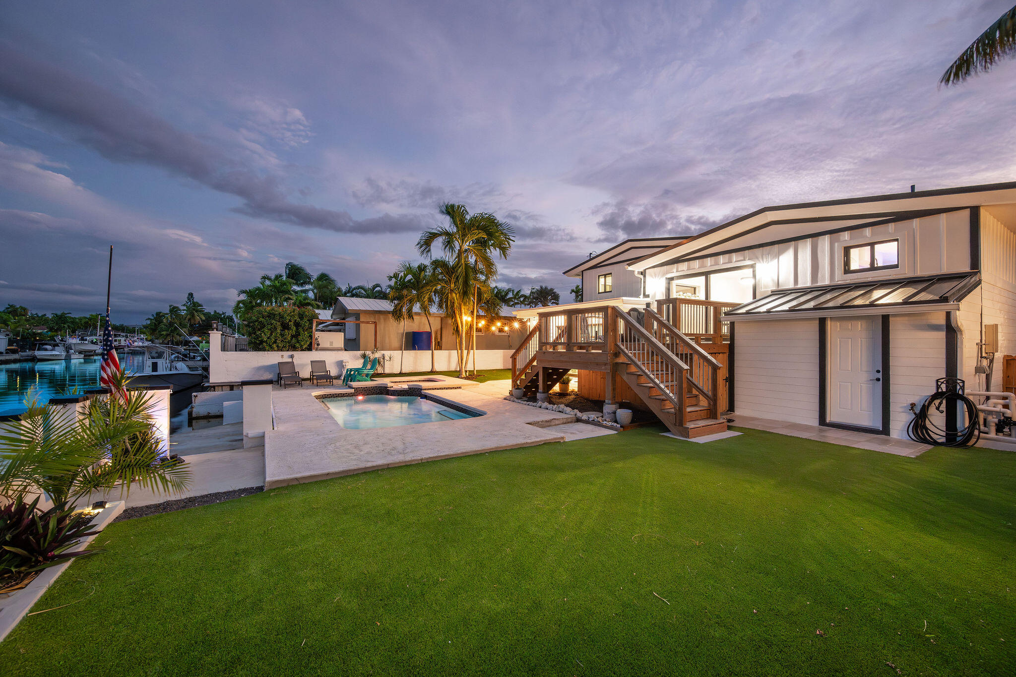 16 Azalea Drive Key Haven, FL 33040 - Photo 77 of 79 Twilight Pool