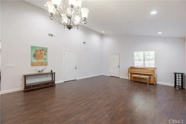 a view of livingroom with furniture wooden floor and window