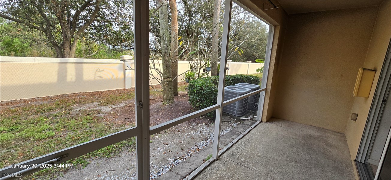 8541 Athena Court Lehigh Acres, FL 33971 - Photo 25 of 47 a view of balcony