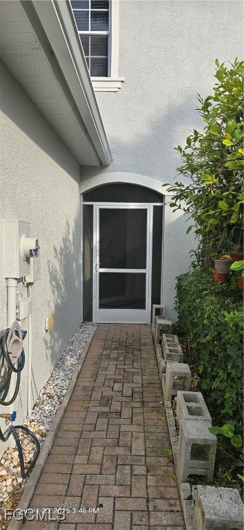 8541 Athena Court Lehigh Acres, FL 33971 - Photo 29 of 47 a front view of a house with a yard