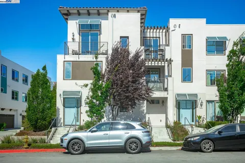 a car parked in front of a building