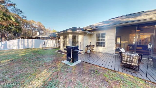 a view of a house with a park