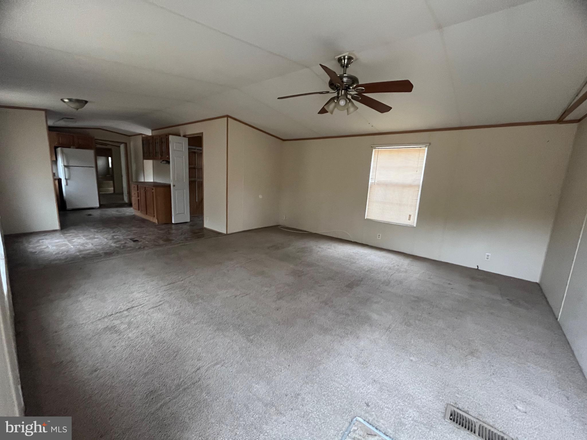 Spacious living area with natural light.