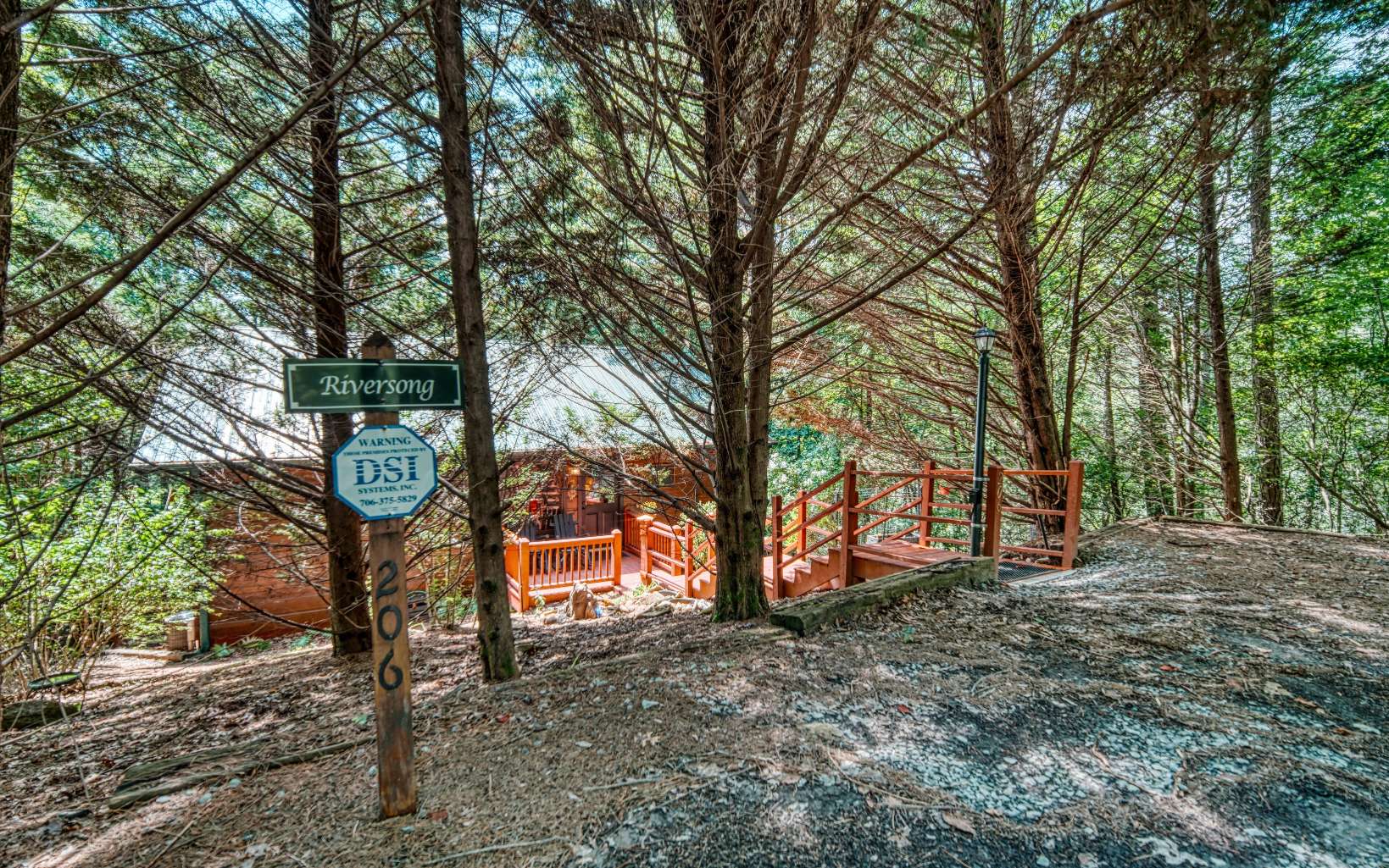 206 Mountain View Road Cherry Log, GA 30522 - Photo 43 of 49 a backyard of a house with lots of green space