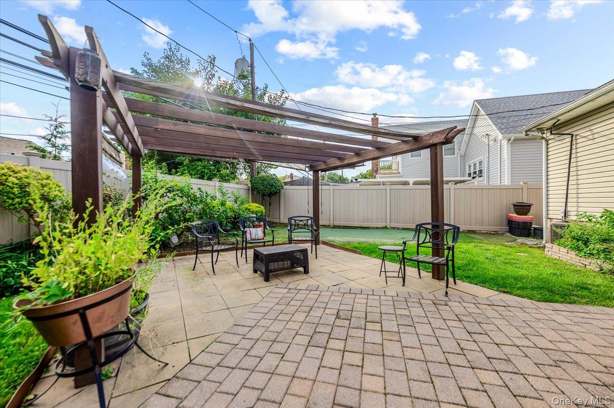 91 Flower Road Valley Stream, NY 11581 - Photo 25 of 28 Backyard with Gazebo