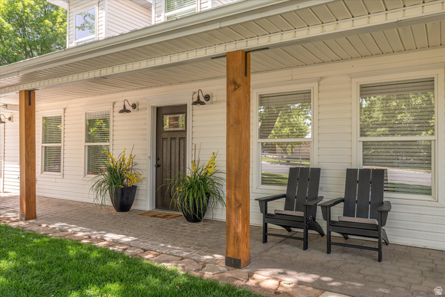 246 West Mount Charm Road Toquerville, UT 84774 - Photo 8 of 70 Property entrance featuring a porch
