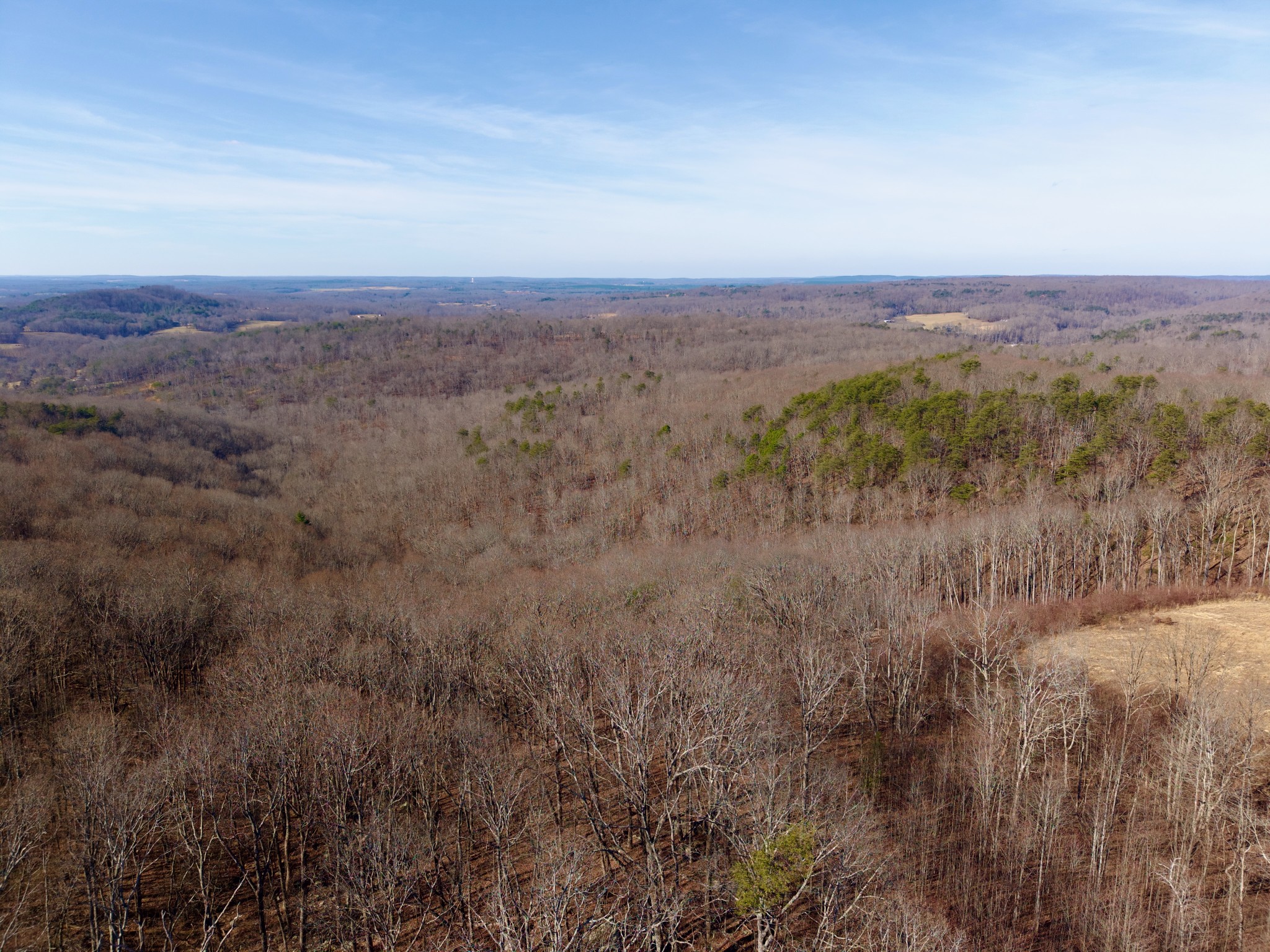 100 Valley View Road Crossville, TN 38572 - Photo 23 of 37 an aerial view of house with yard and mountain in the background