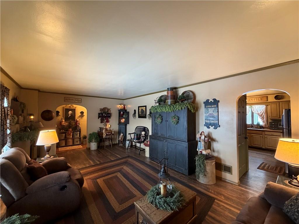 3070 Spangler Road West Middlesex, PA 16159 - Photo 7 of 22 a living room with furniture and wooden floor