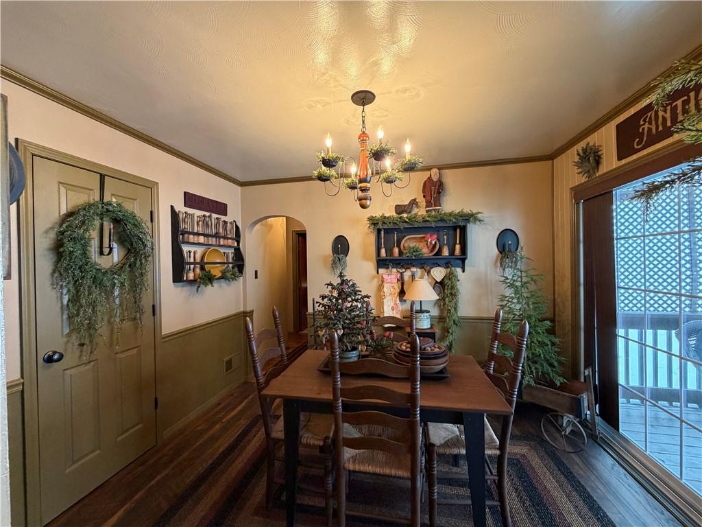 3070 Spangler Road West Middlesex, PA 16159 - Photo 10 of 22 a view of a dining room with furniture and window